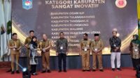 Kabupaten Tanggamus Raih Penghargaan Mendagri