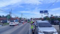 Satgas operasi ketupat Polres Pringsewu Gencar Patroli Demi Kelancaran Arus Mudik Idul Fitri
