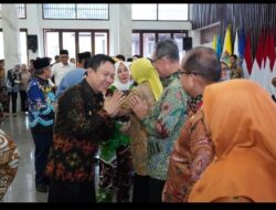PJ Bupati Pringsewu Hadiri Perpisahan Sekretaris Daerah Provinsi Lampung
