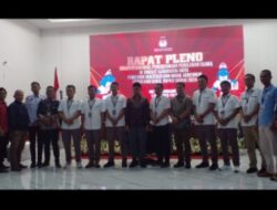 SALEH AGUS MENANG Telak Pleno Rekapitulasi hasil suara Pilkada