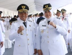 Riyanto Pamungkas & Umi Laila Resmi Dilantik Sebagai Bupati & Wakil Bupati Pringsewu