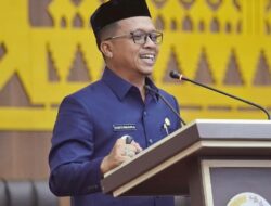 Bupati Pringsewu Riyanto Pamungkas Sampaikan Pidato Perdana di DPRD